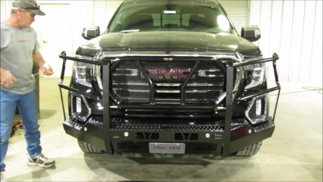 Frontier Front Bumper Replacement 2019 GMC Sierra 1500 Install