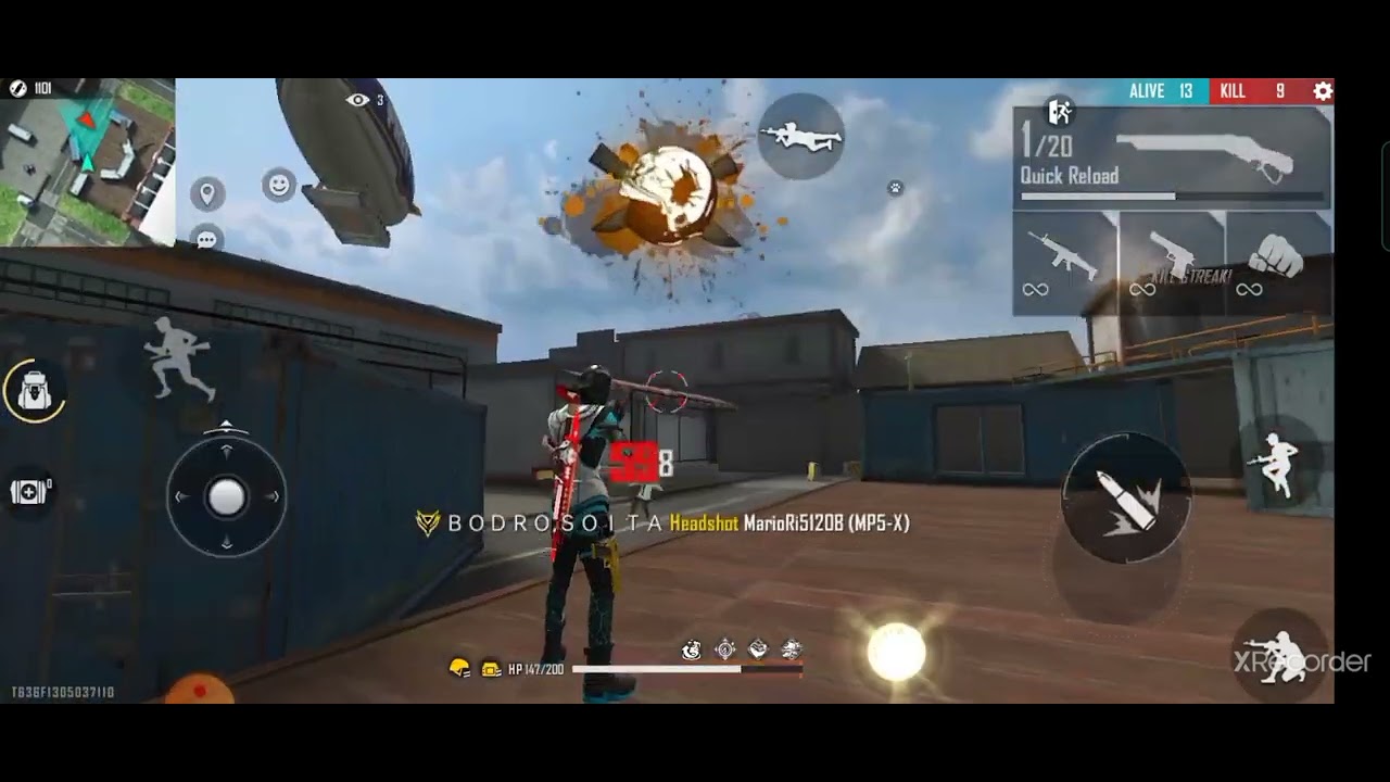 ff noob game play 👉😊