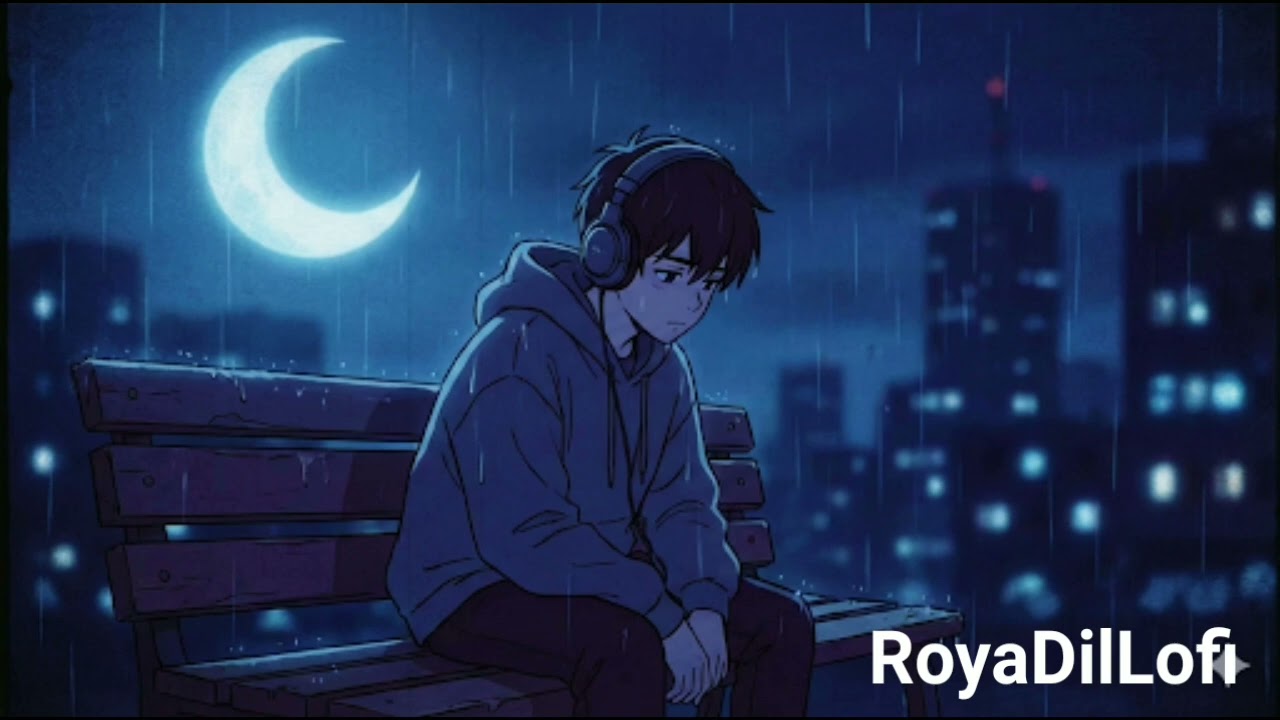 Adhoori Raat – Late Night Sad Lofi Mix 🌧️ | Study / Sleep / Relax