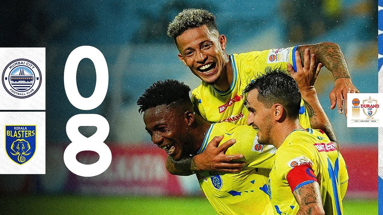 Лучшие моменты матча | Кубок Дюрана 2024 | Mumbai City FC против Kerala Blasters FC | KBFC