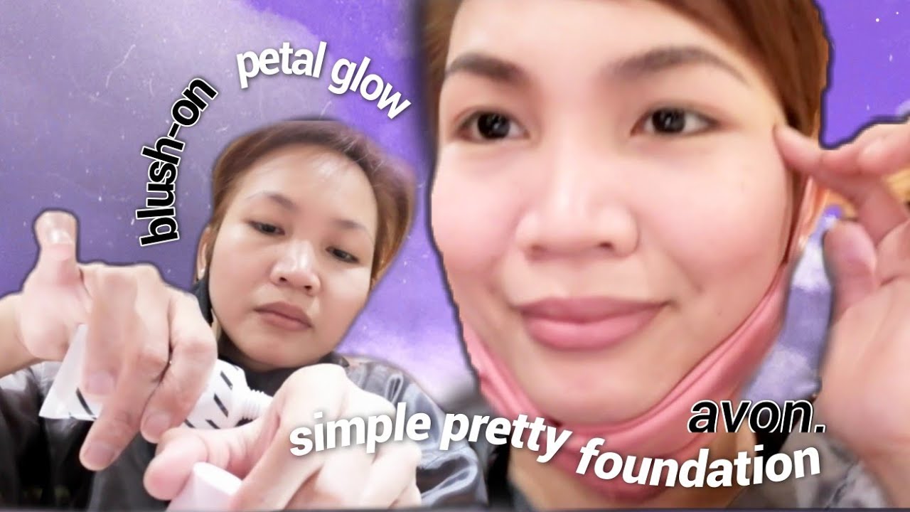 Avon Simply Pretty Foundation | Shine No More Quick & Honest Review | Glambini | MEWRPH VLOGS
