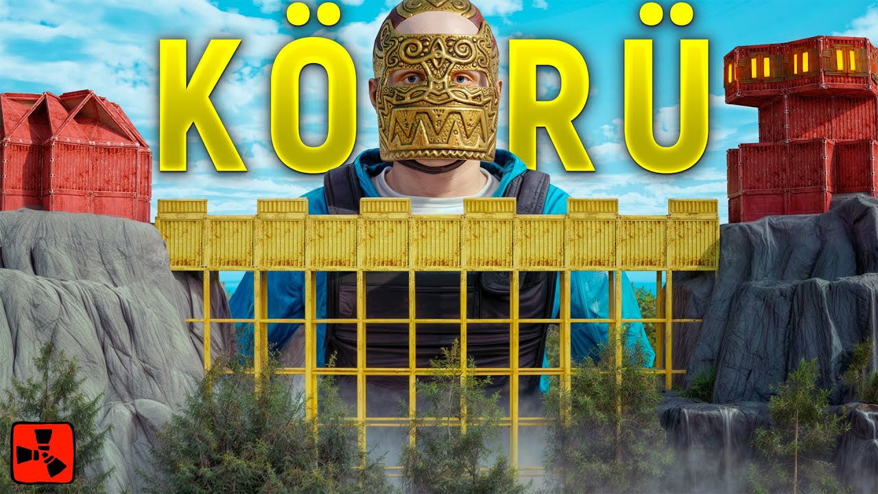 BENZERİ OLMAYAN KÖPRÜLÜ KAYA EVİ!! İNTİKAM RAİDLERİYLE ÇOK ZENGİN OLDUK!!@Megalionns| Rust Türkçe