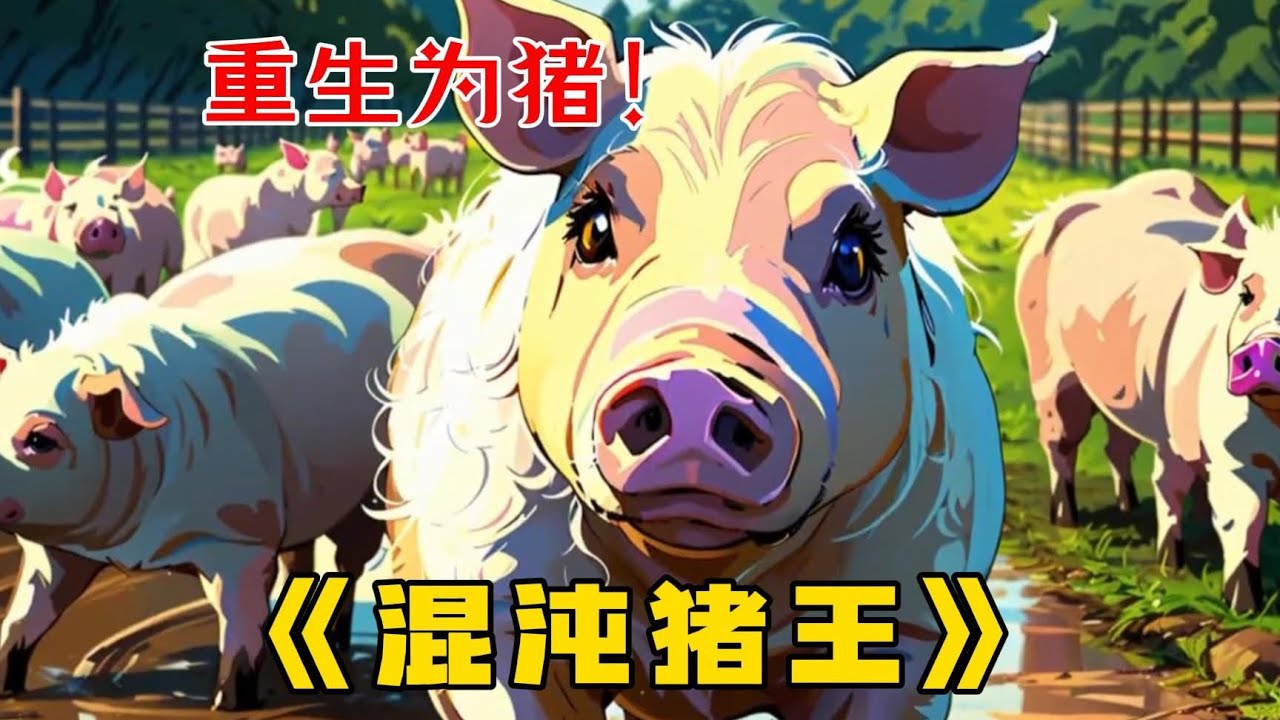 【混沌猪王】重生成了一头猪，只要吃东西就^能进化#漫画解说