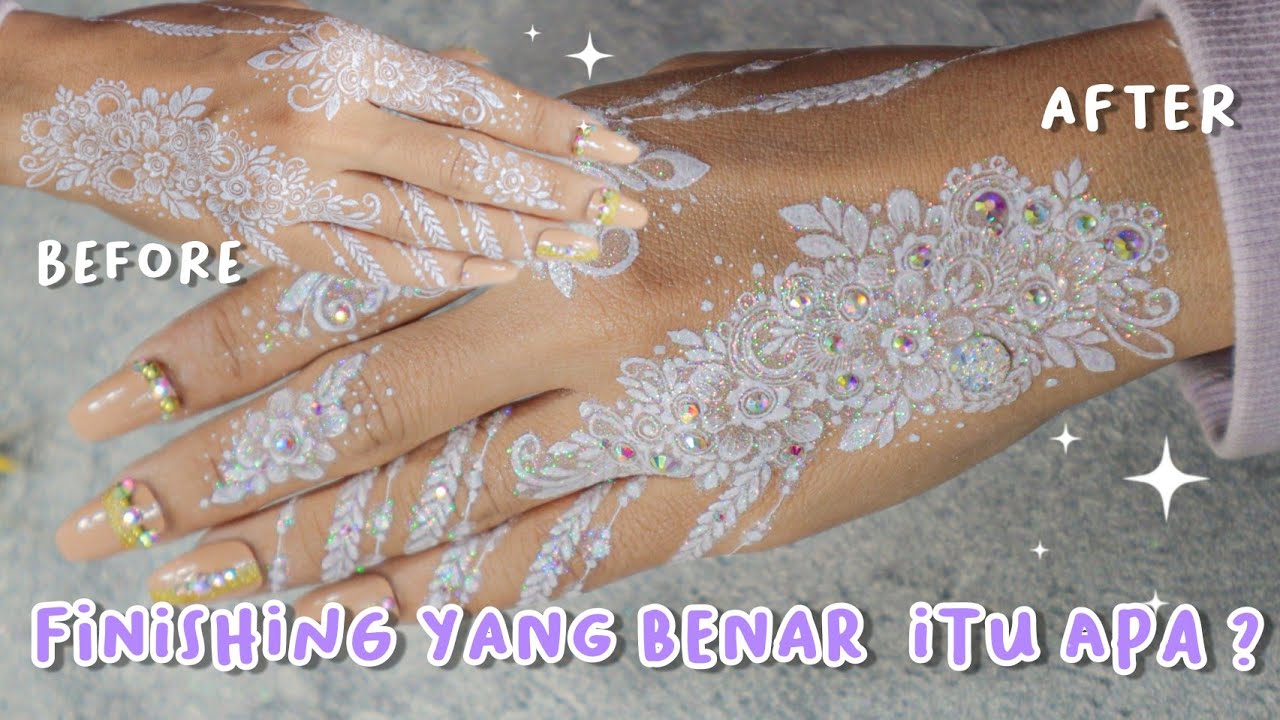 TENTANG FINISHING WHITE HENNA