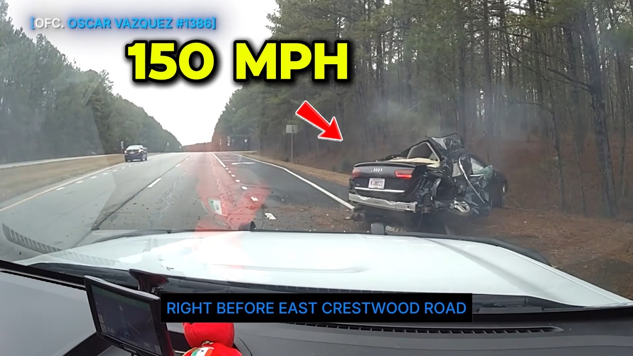 Most Dangerous High-Speed Police Chases Caught on Dashcam &mdash; That Feel Like an Action Movie #87