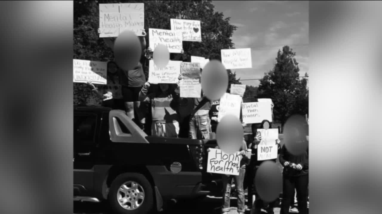Parent shares concerns after child is suspended while protesting for mental health awareness