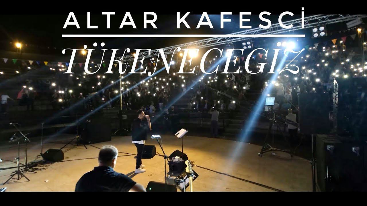ALTAR KAFESCİ ‘’TÜKENECEGİZ‘’ KONSER PERFORMANS