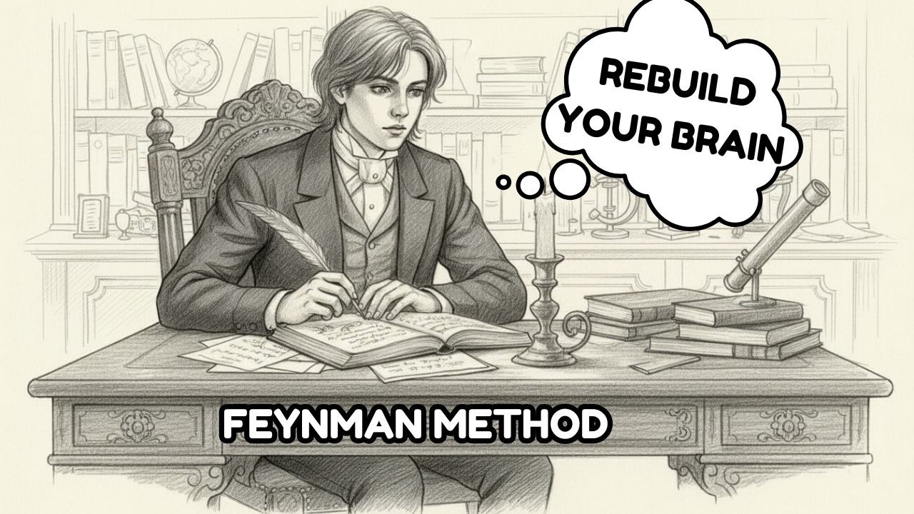 How To Rebuild Your Entire Brain | The Feynman Notebook Method