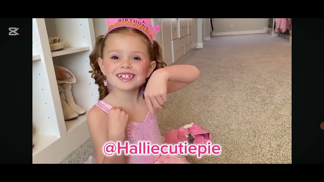 Hallie birthday edit credits to: @PurpleStars02 @HallieOnStage114 whole video 