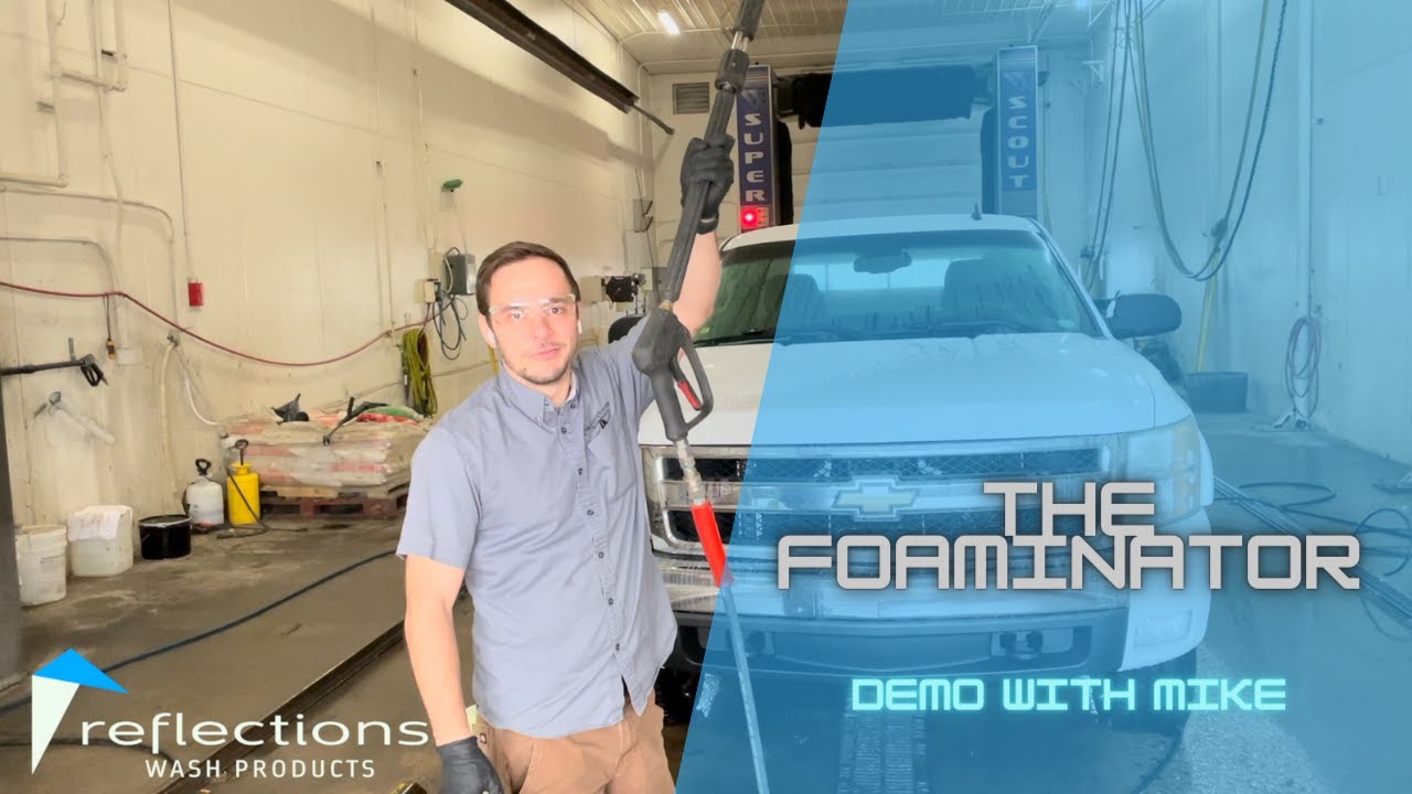 The Foaminator - The best soap foaming wash lance system!