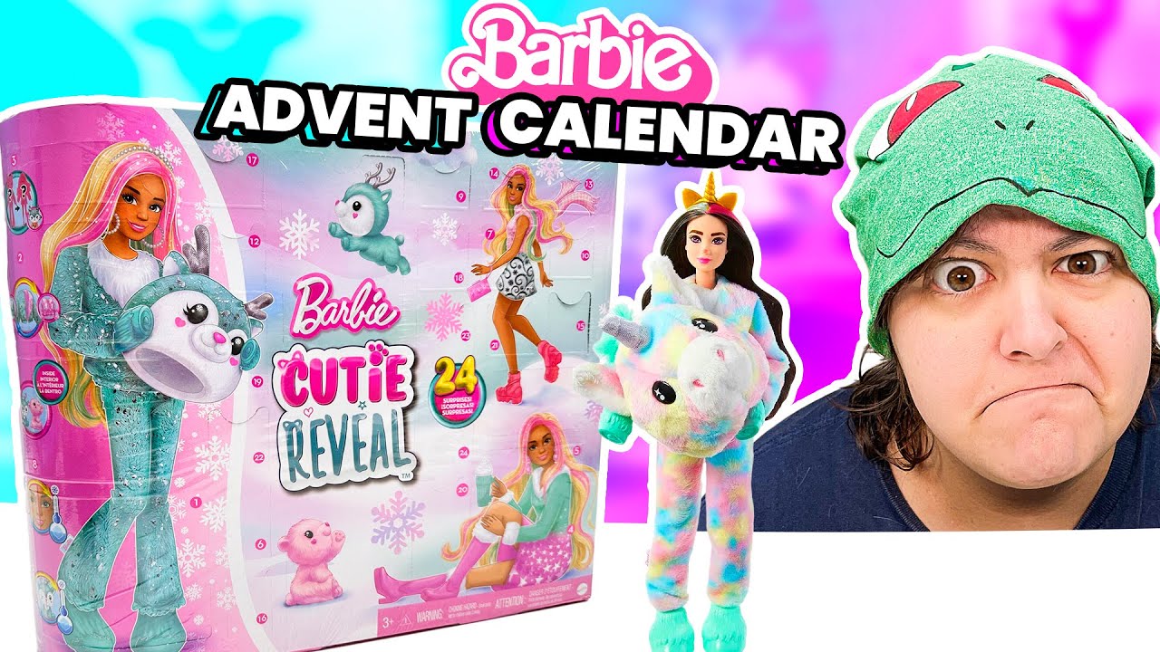 Barbie ADVENT CALENDAR 2023 Unbelievably Terrible Surprises