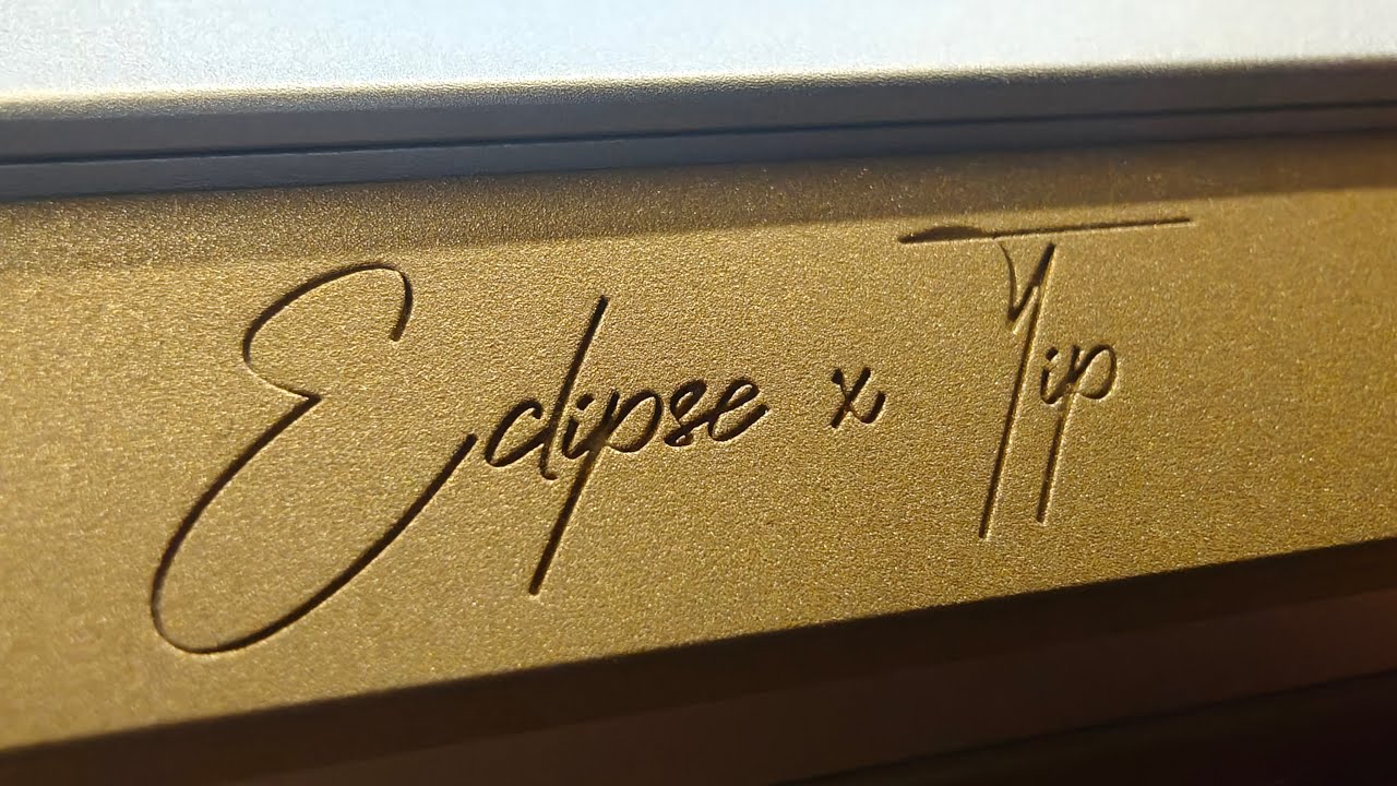 Eclipse 2.0 w/Cherry MX2A Brown + Alu Plate + DCS Intro Beige