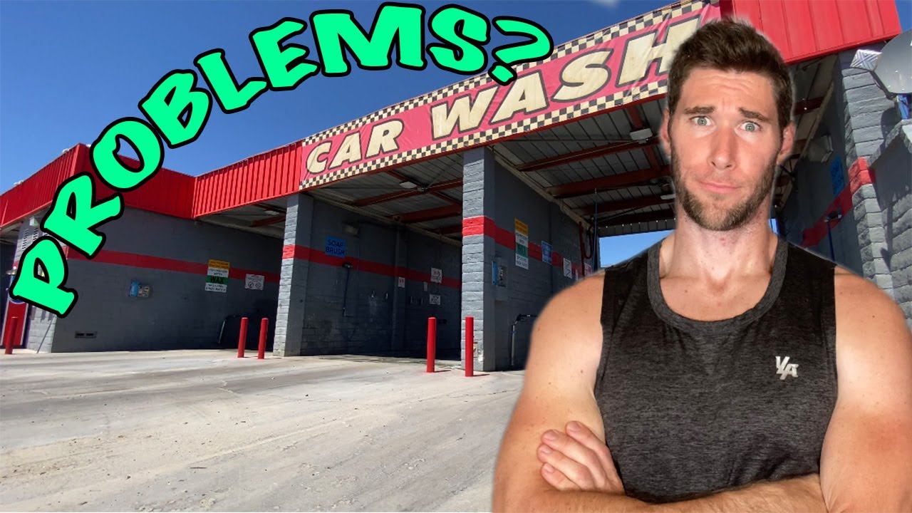 What's it REALLY like being a car wash owner! Unexpected problems!