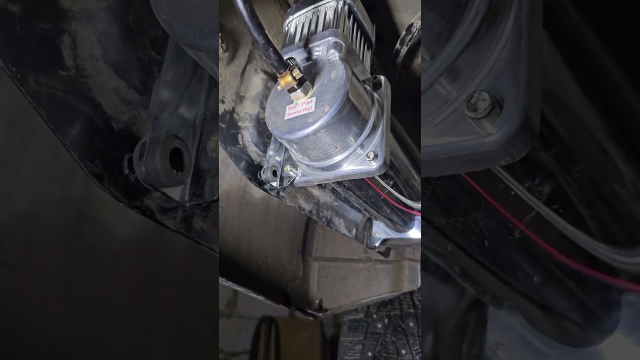 Установка гибридной системы сток + пневмо #пневма #toyota #offroad 