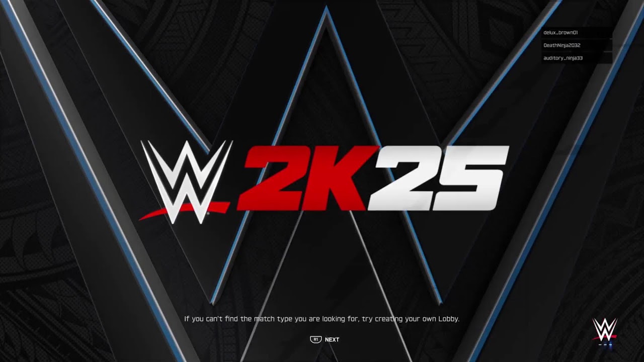 Wwe2k25 with my friends