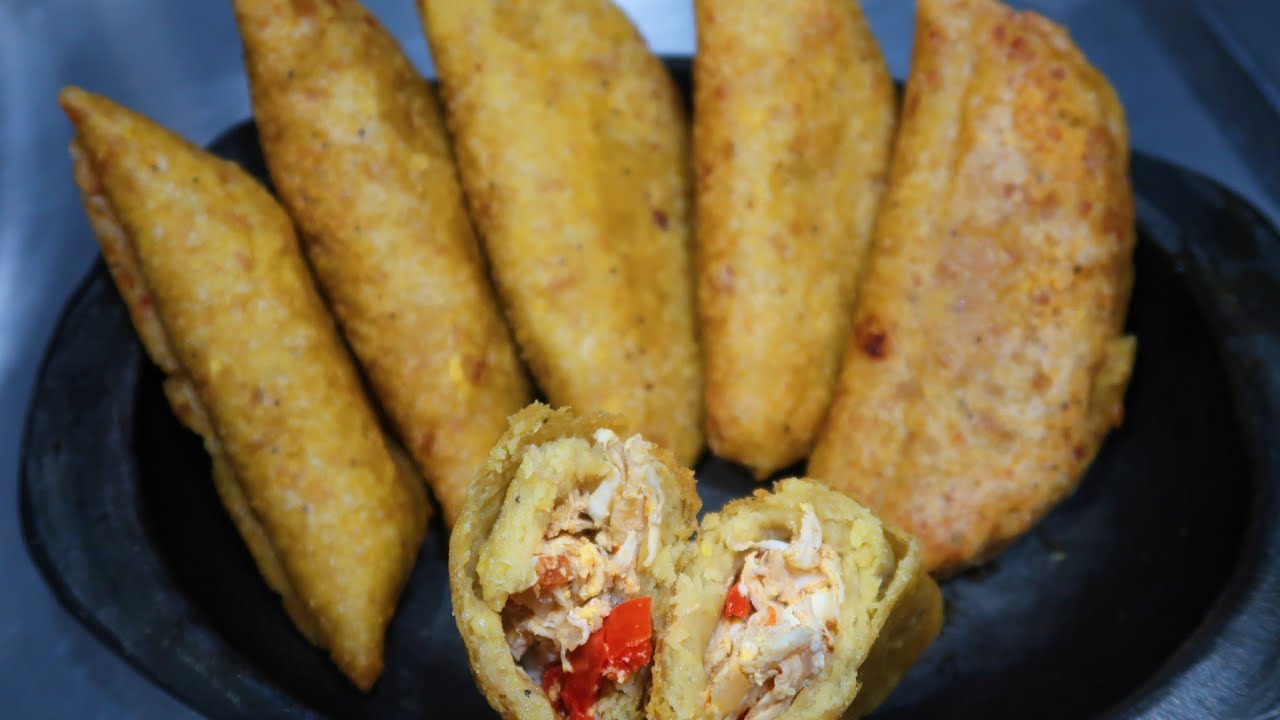 Empanadas de plátano crujientes 🥟