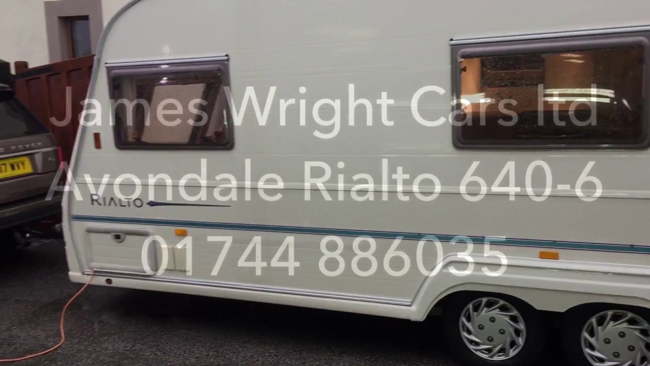 Avondale Rialto 640-6 twin axle Caravan