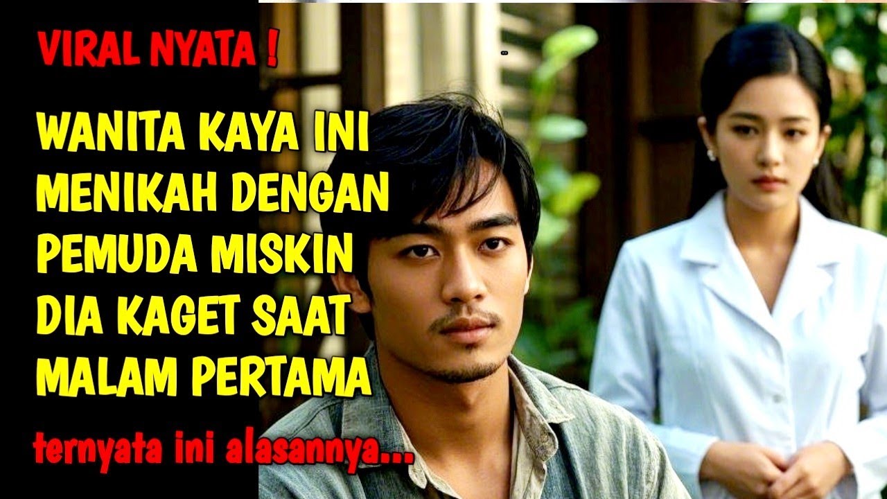 KISAH NYATA | VIRAL ! KISAH ROMANTIS WANITA KAYA RAYA INI MENIKAH DENGAN PEMUDA MISKIN