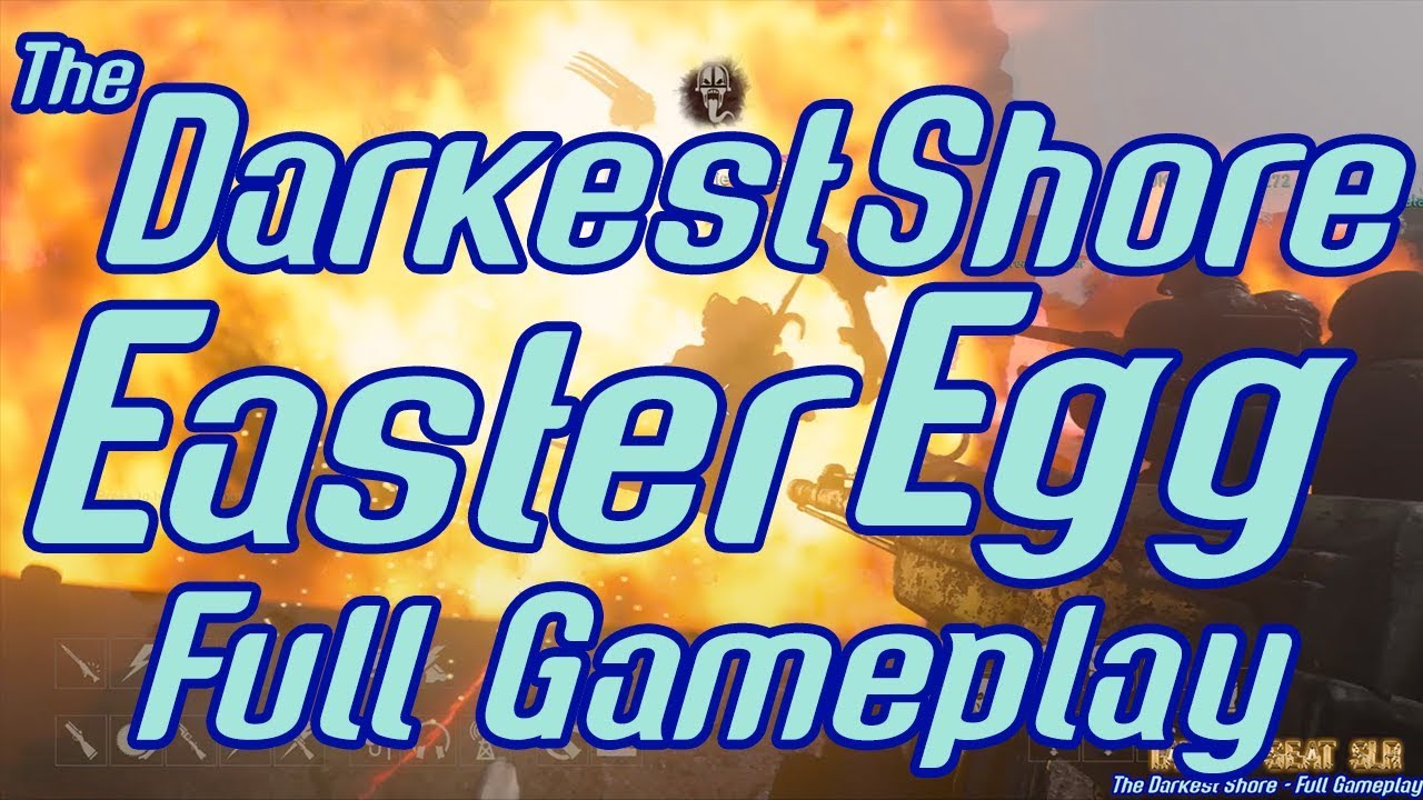Call Of Duty: WWII Zombies - The Darkest Shore EASTER EGG OFFICIAL GAMEPLAY