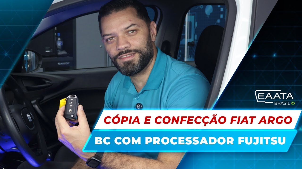 COMO REALIZAR CÓPIA E CONFECÇÃO DE CHAVE | BC PROCESSADOR FUJITSU | FIAT ARGO