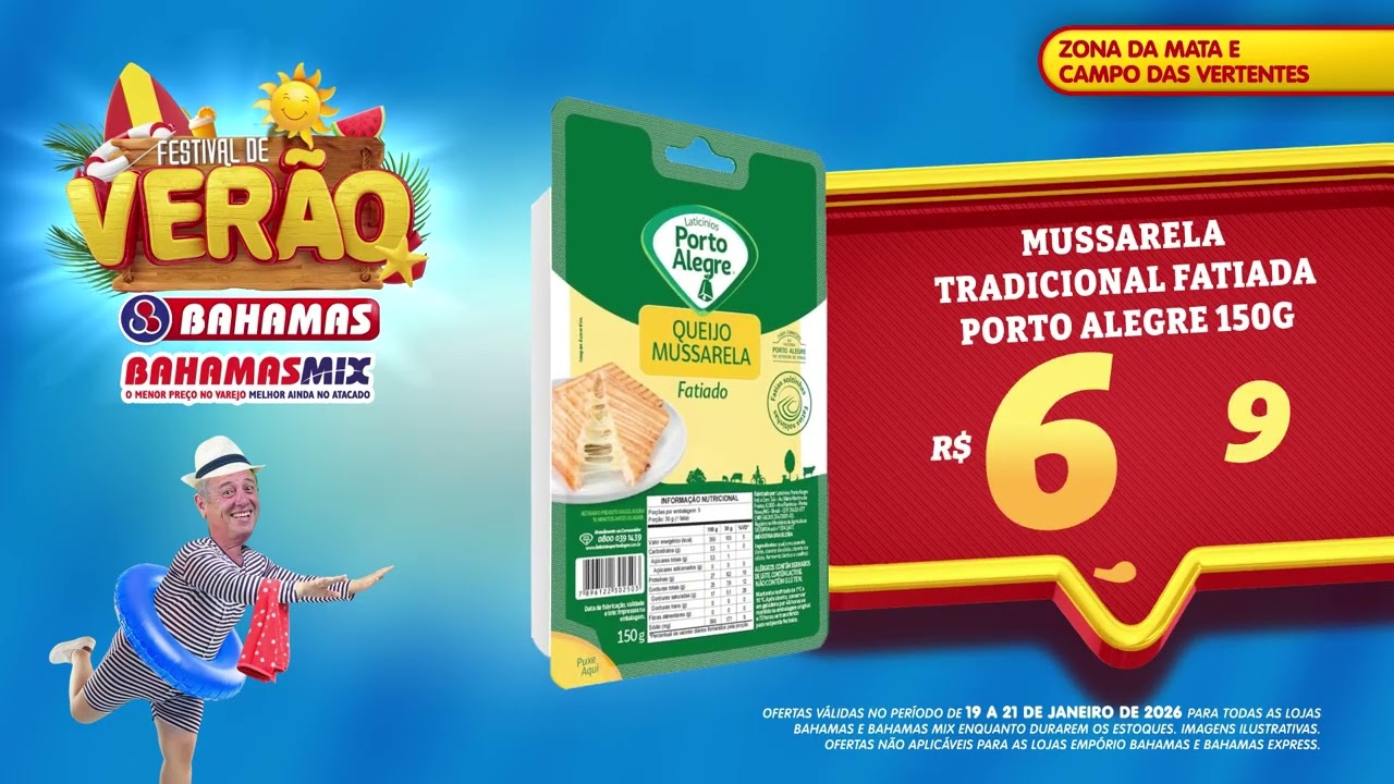 Especial de Verão É LOGO AQUI - 19 a 21/01/2026 - Zona da Mata