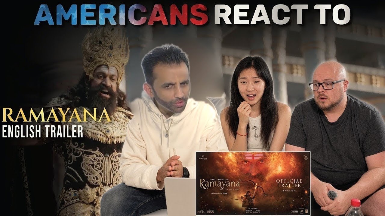 Ramayana Official English Trailer Reaction by New Yorkers | Ranbir Kapoor, Yash
