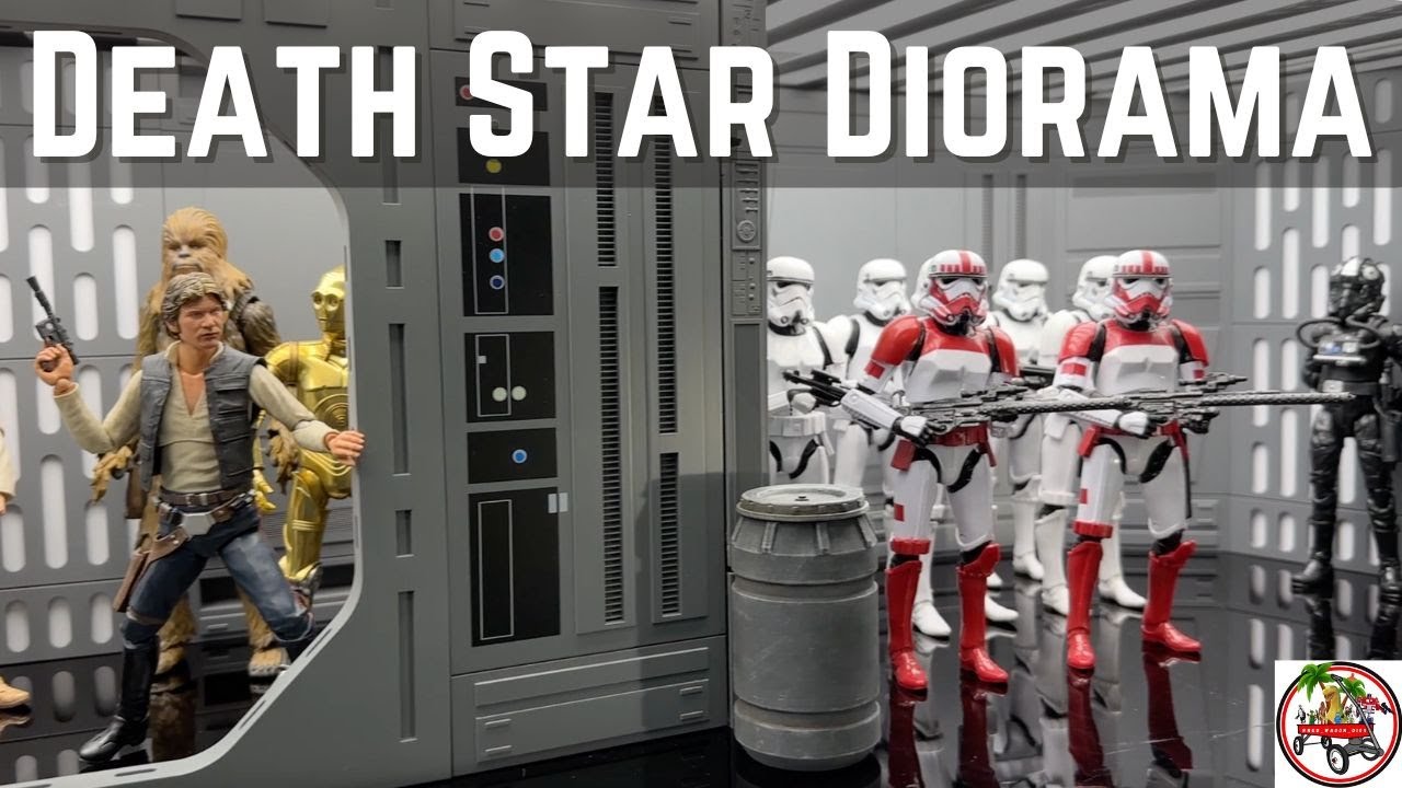 Death Star Corridor Diorama for 6