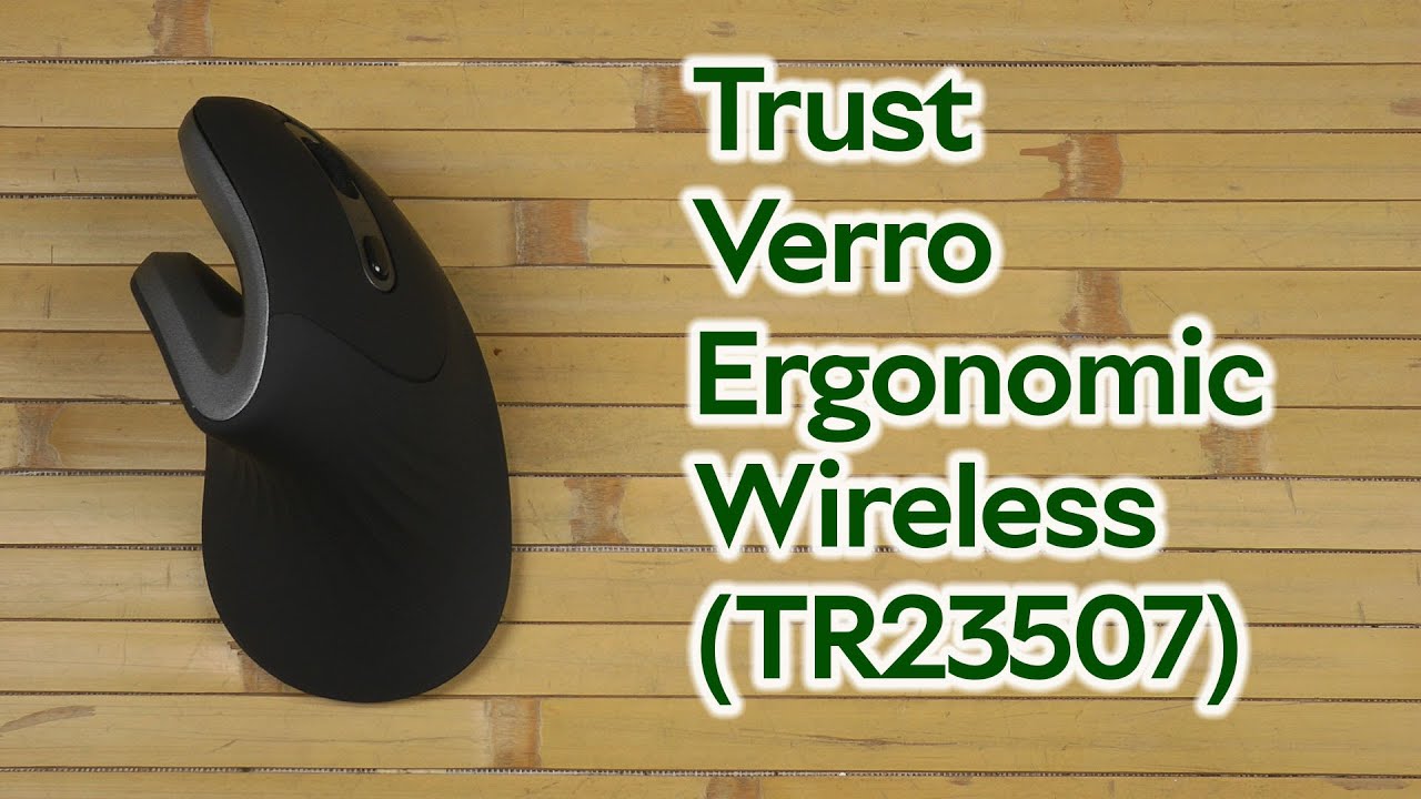 Розпаковка Trust Verro Ergonomic Wireless (TR23507)