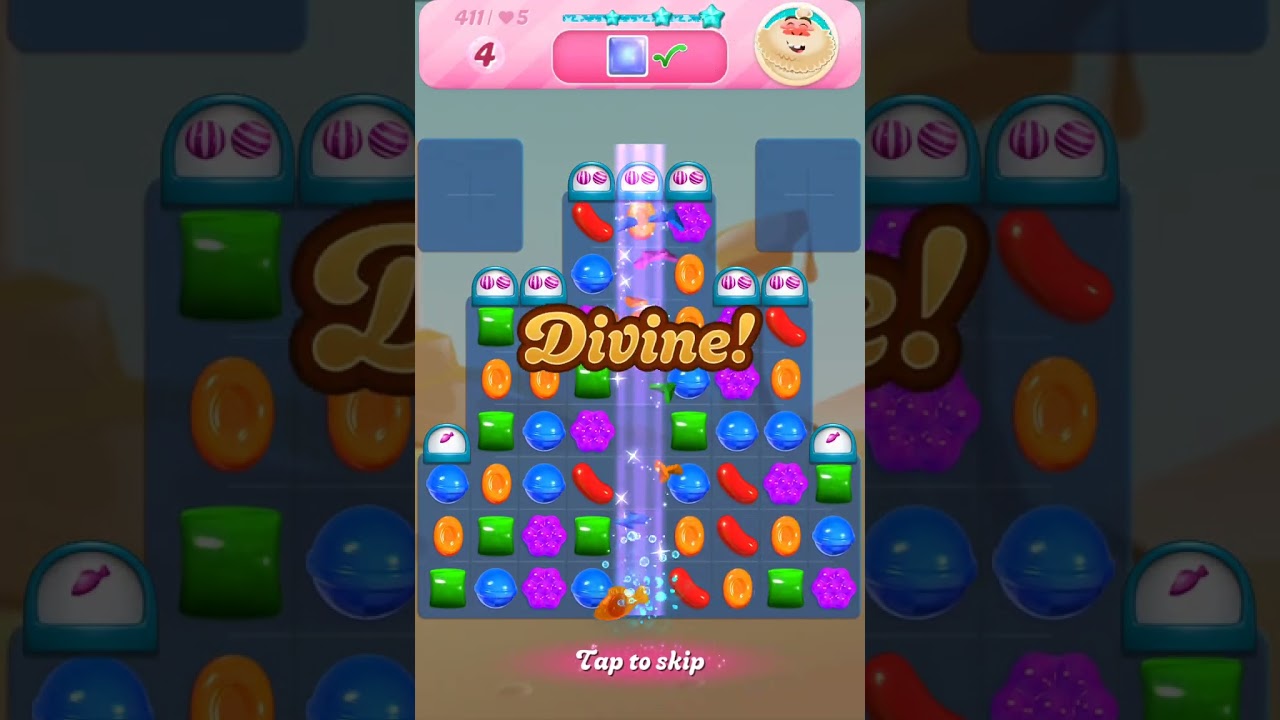 Candy Crush Saga Level 411-412