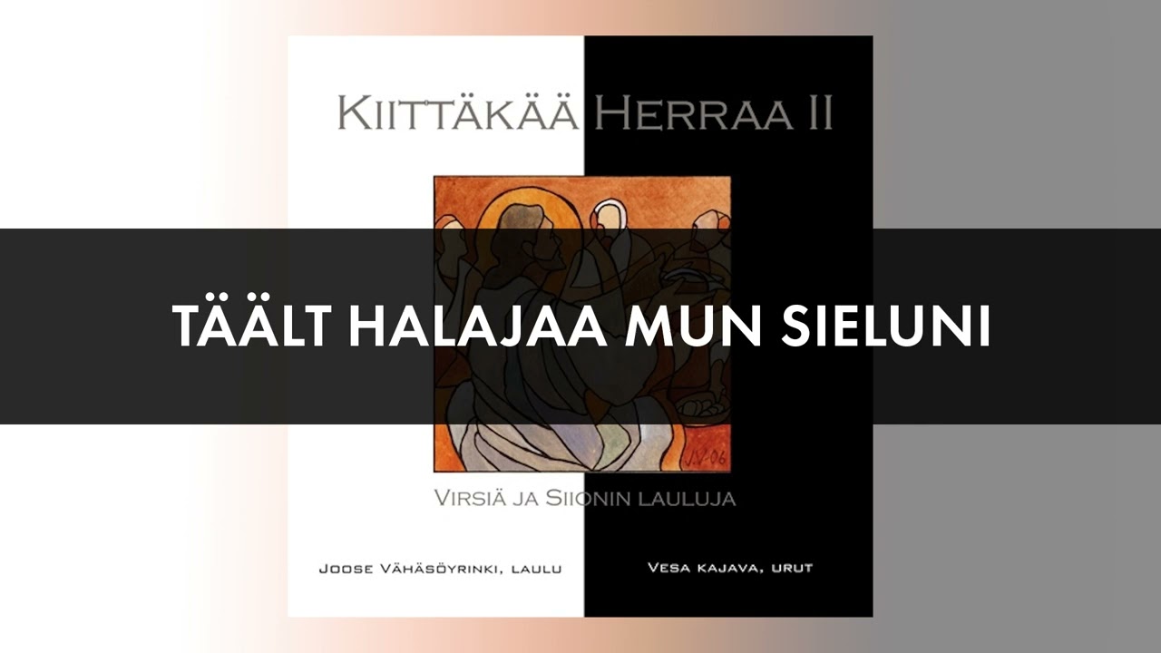 Sl 157 Täält´ halajaa mun sieluni