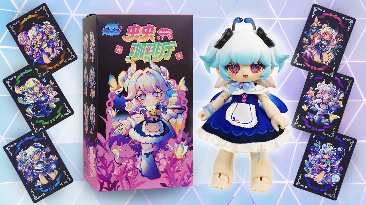 Kukaka Insect Cafe BJD Blind Box Unboxing FULL SET