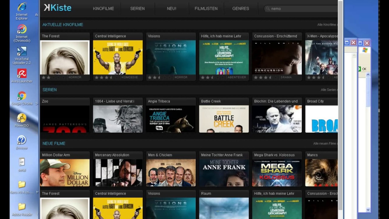 Download any movies from Kinox.to and kkiste.to 2017