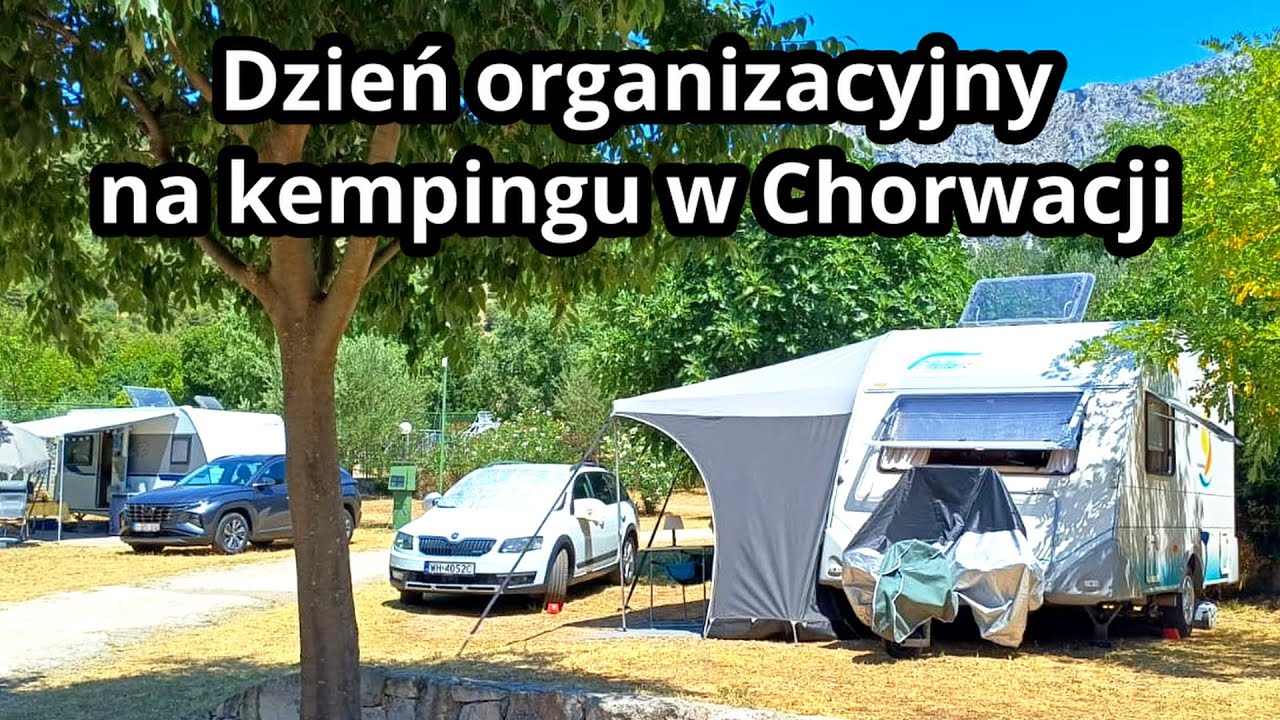 Zwykły dzień na kempingu w Chorwacji. Próbujemy coś robić, ale jest gorąco 😅 | Chorwacja 2025 #5