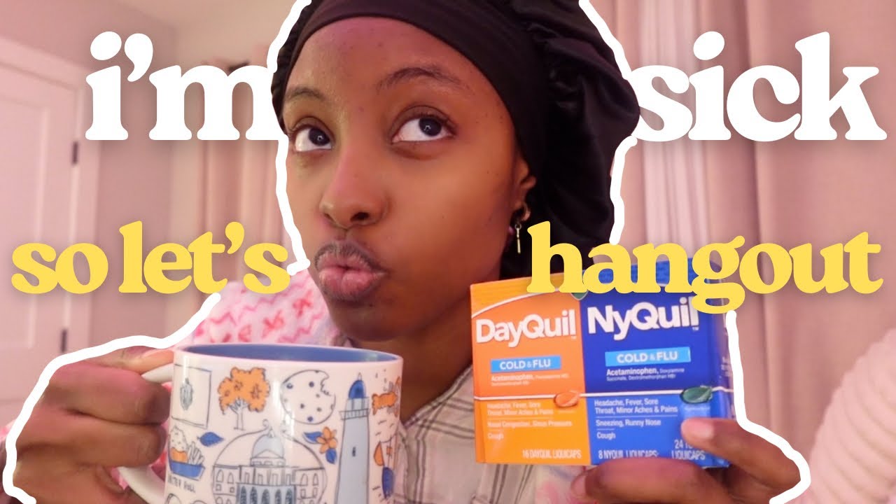 im sick...so let's hangout! (cozy hobbies vlog)