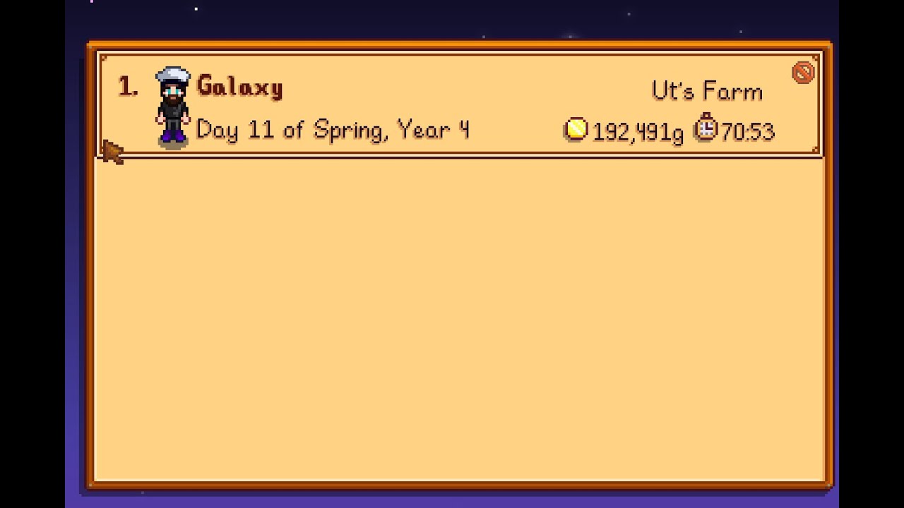 Stardew Valley playthrough 192,491K Gold in!