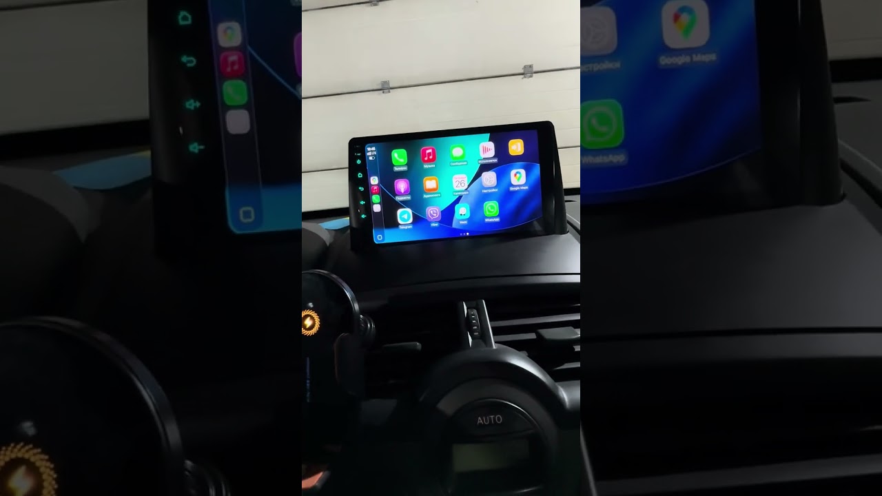 Продаж-встановлення магнітоли середнього сегменту на 9 дюймів екран та камери на Renault Megan 2
