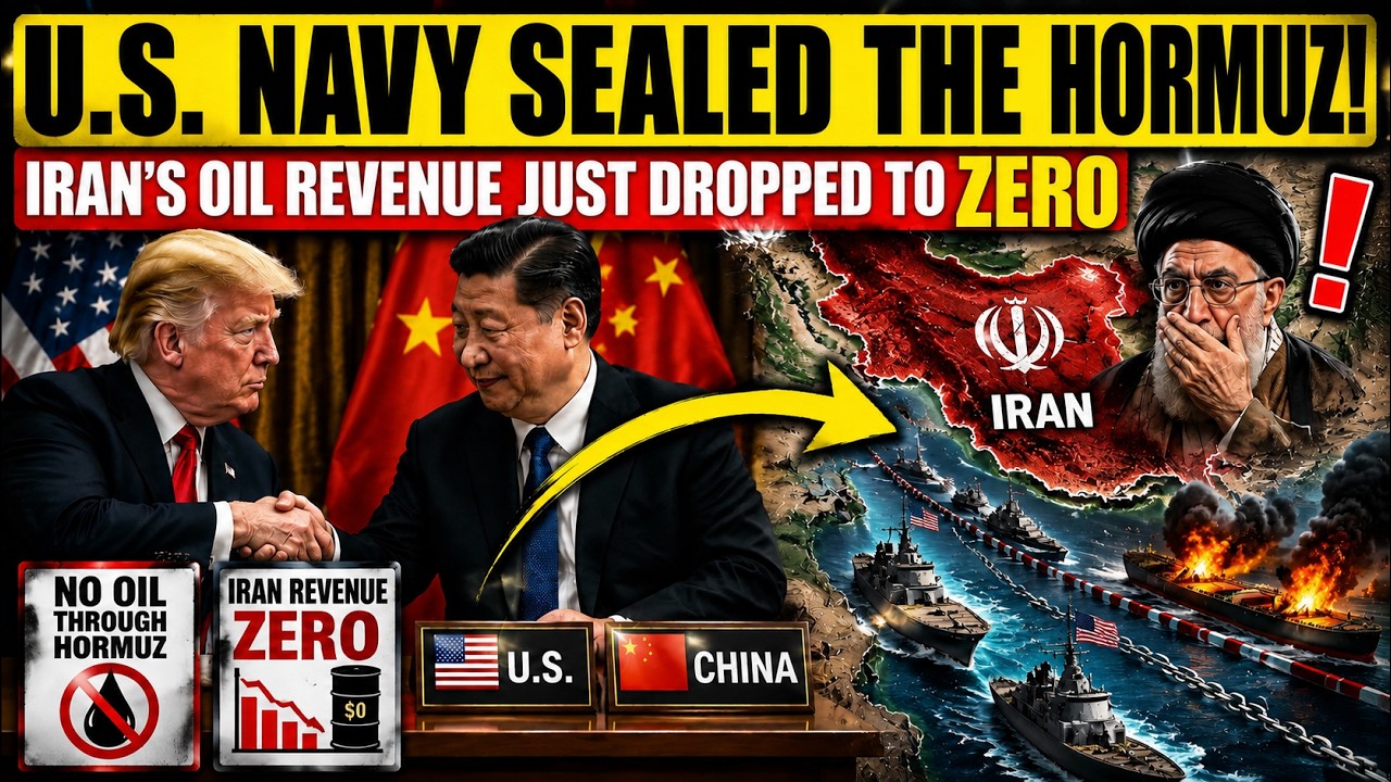 U.S. Navy SEALED The Strait Of Hormuz &mdash; Iran's Oil Revenue Just Dropped To ZERO