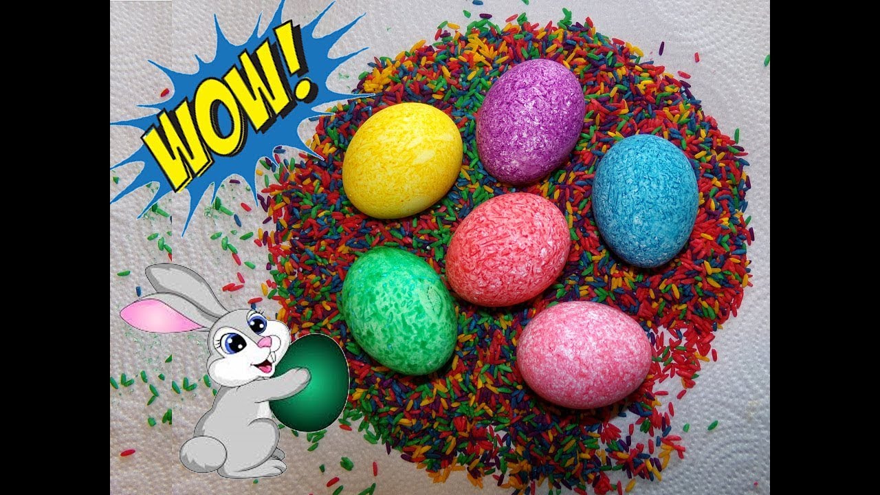 How To Dye Speckled Easter Eggs