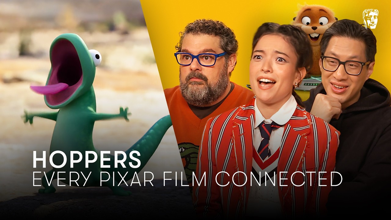 Hoppers Proves The Pixar Theory! Cast & Director Interview | BAFTA