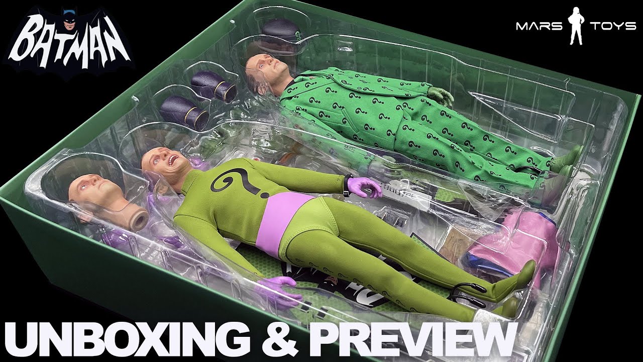 Enigma Villain Mars Toys 1/6 Scale Figure Unboxing & Review