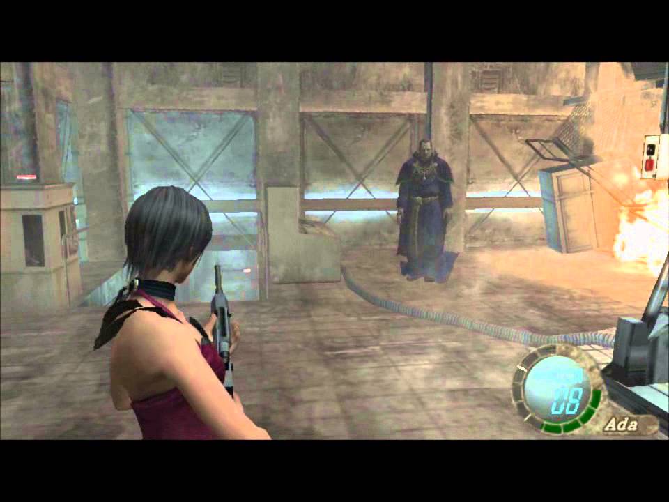 Ada vs Saddler Resident evil 4