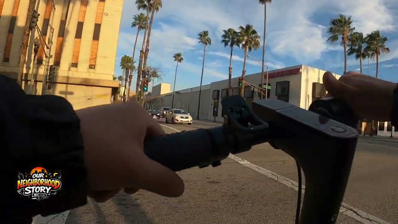 San Bernardino Ride e scooter  Thru The Weside & Downtown San Bernardino 