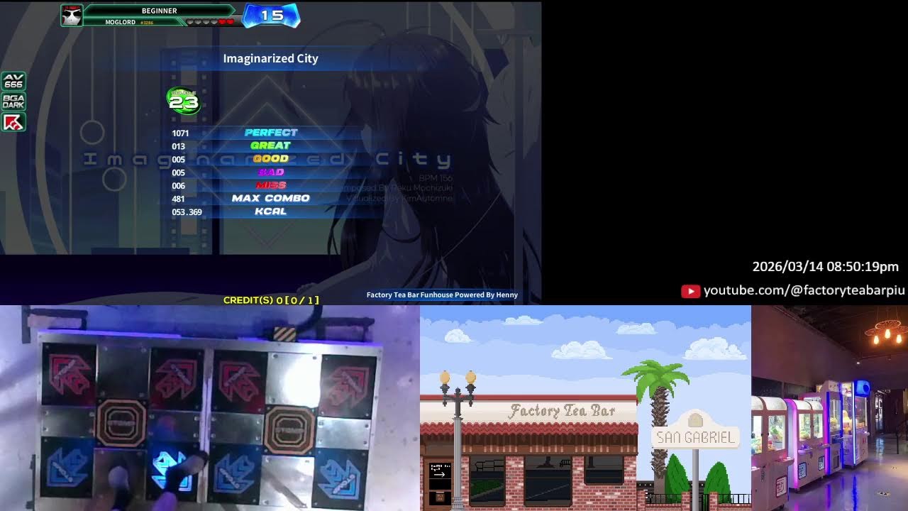 Pump It Up Phoenix at Factory Tea Bar [2026/03/14]