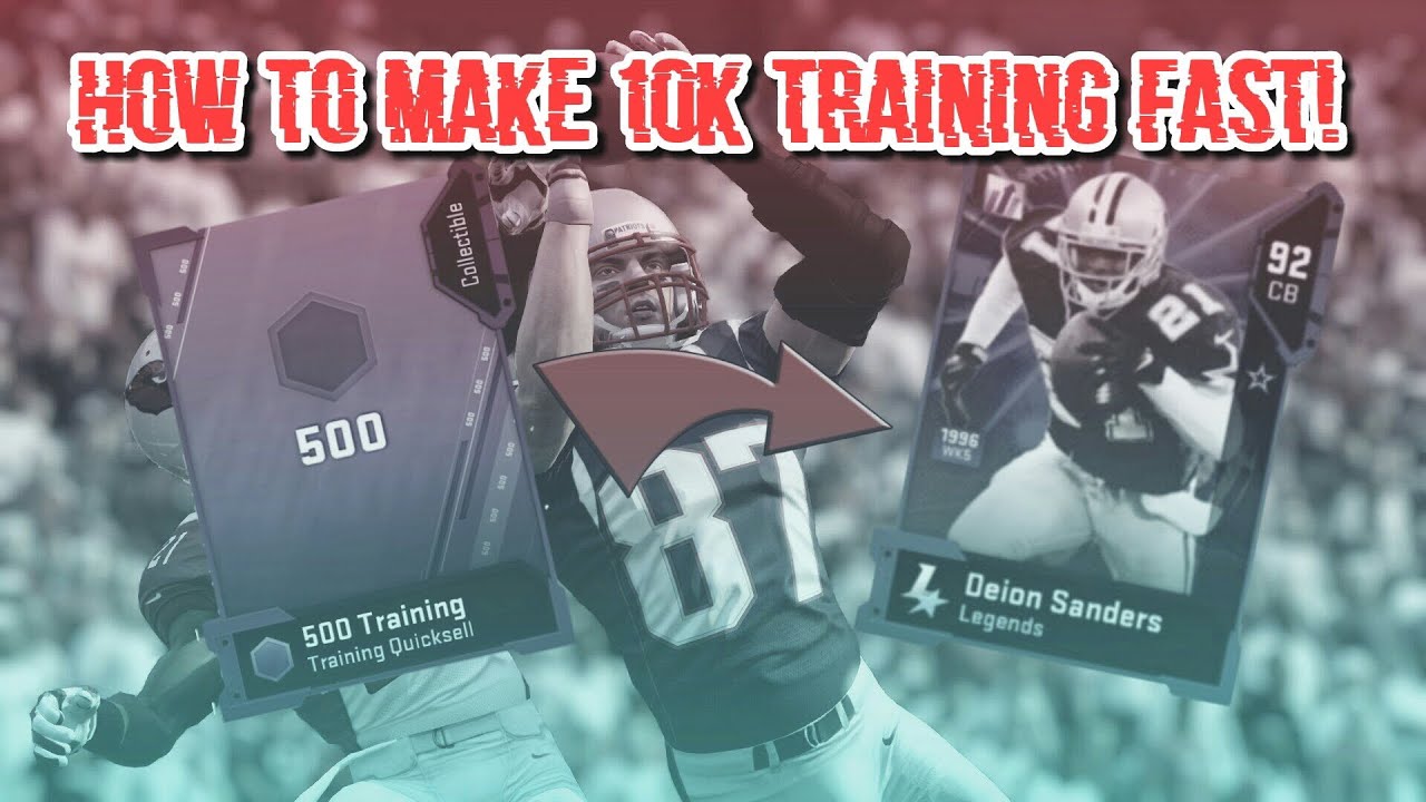 HOW TO MAKE OVER 10K TRAINING POINTS FROM LEGEND SETS!! | MADDEN 19 ULTIMATE TEAM TIPS