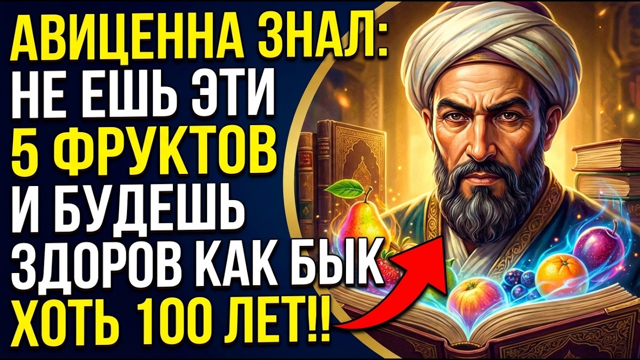 АВИЦЕННА РАСКРЫЛ ПРАВДУ: ПОСЛЕ 60 ЭТИ 4 ФРУКТА СТАНОВЯТСЯ ОПАСНЫМИ!