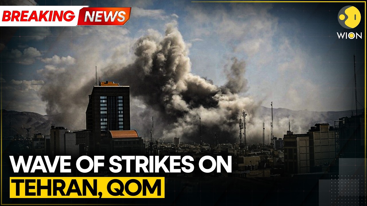US-Israel Attack Iran: Fire Breaks Out in Western Tehran After Airstrikes | WION BREAKING
