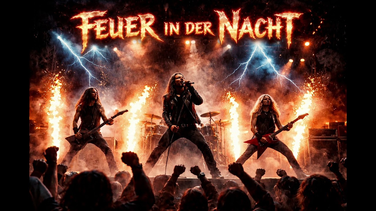 Feuer in der Nacht🔥🎸 (Deutsch rok)