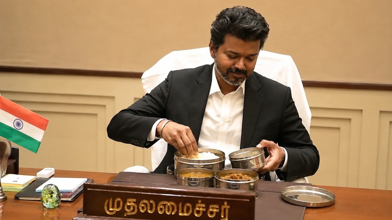 CM VIJAY LUNCH BOX எடுத்துட்டு வராரா..😲, என்னடா சொல்றிங்க.. | CM VIJAY | VIJAY | THALAPATHY | TVK