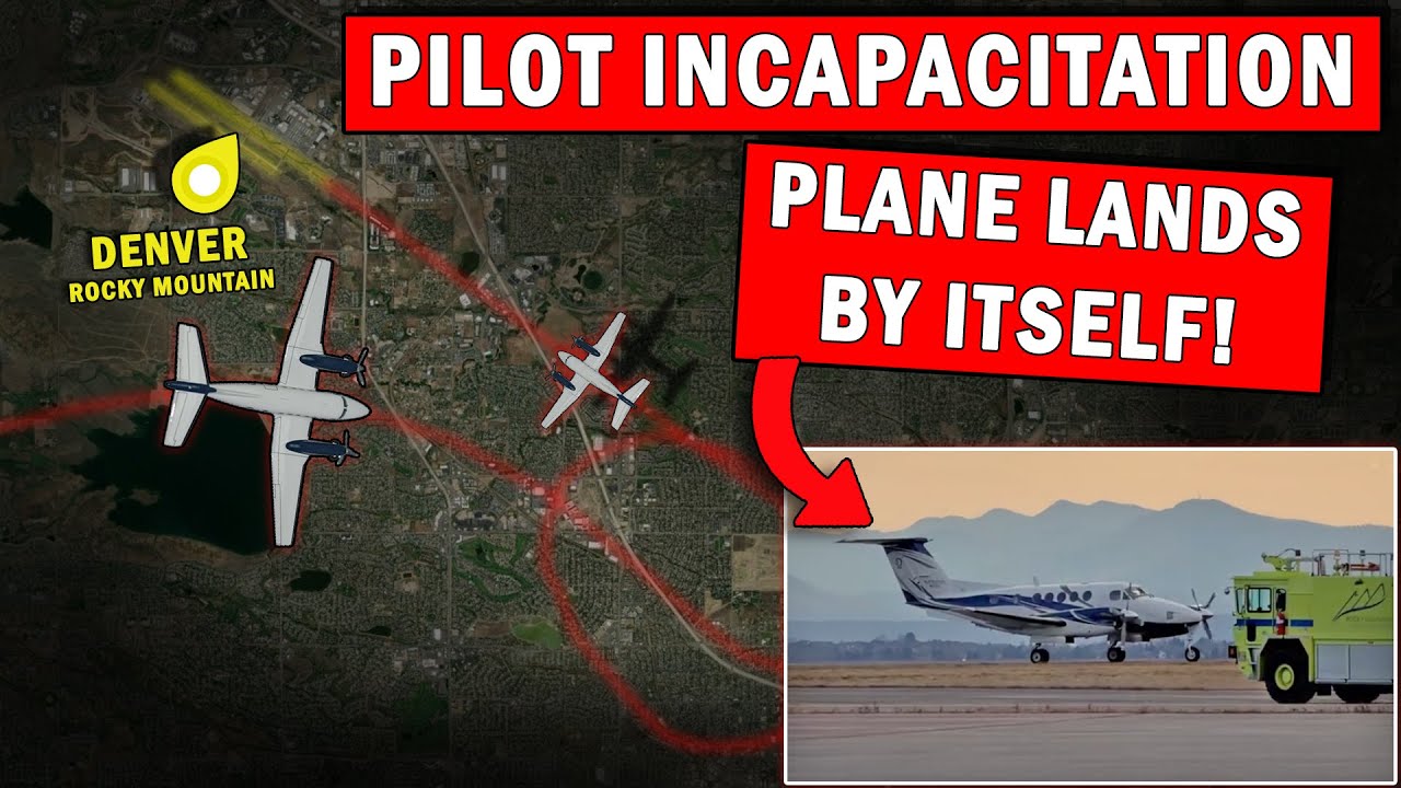 RADIO AUDIO | Plane Auto-Lands by Itself and Saves Pilots' Lives!