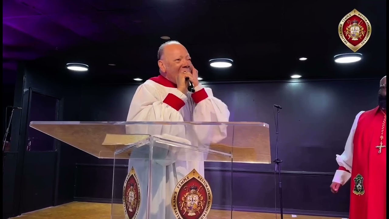 Bishop Liston page sr preaching with power at 87 years old 